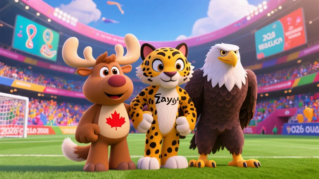 揭秘2026世界杯吉祥物：Maple、Zayu与Clutch背后的文化密码与狂欢寓意